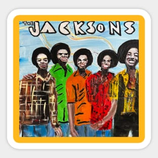 The Jacksons Sticker